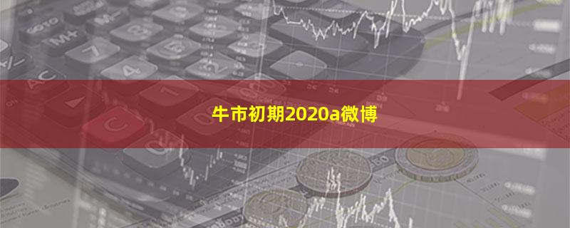 牛市初期2020a微博