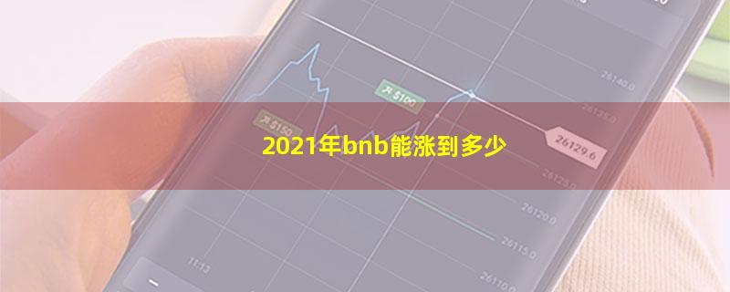 2021年bnb能涨到多少