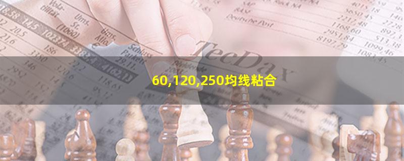 60,120,250均线粘合