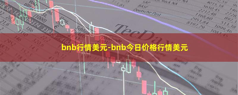 bnb行情美元-bnb今日价格行情美元