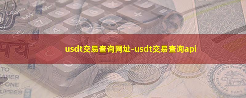 usdt交易查询网址-usdt交易查询api