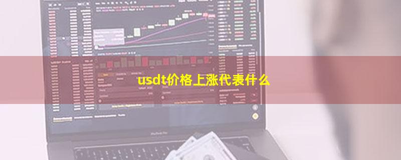 usdt价格上涨代表什么