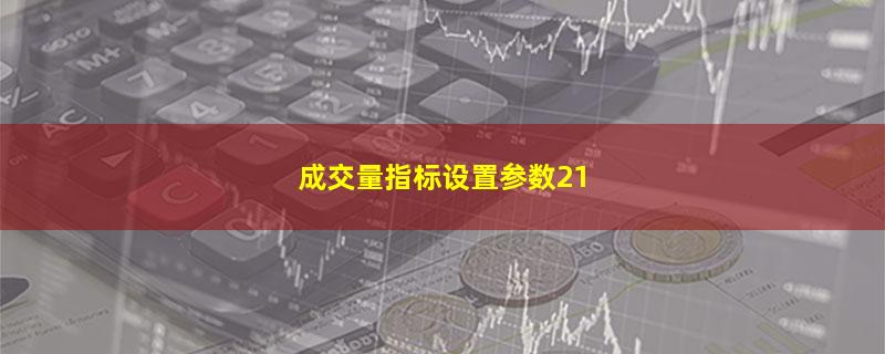 成交量指标设置参数21