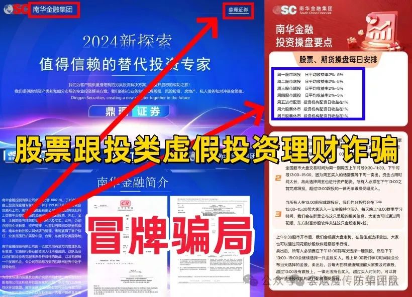 【南华金融】（鼎珮证劵）股票类资金盘骗局，大量收割会员，即将崩盘跑路！