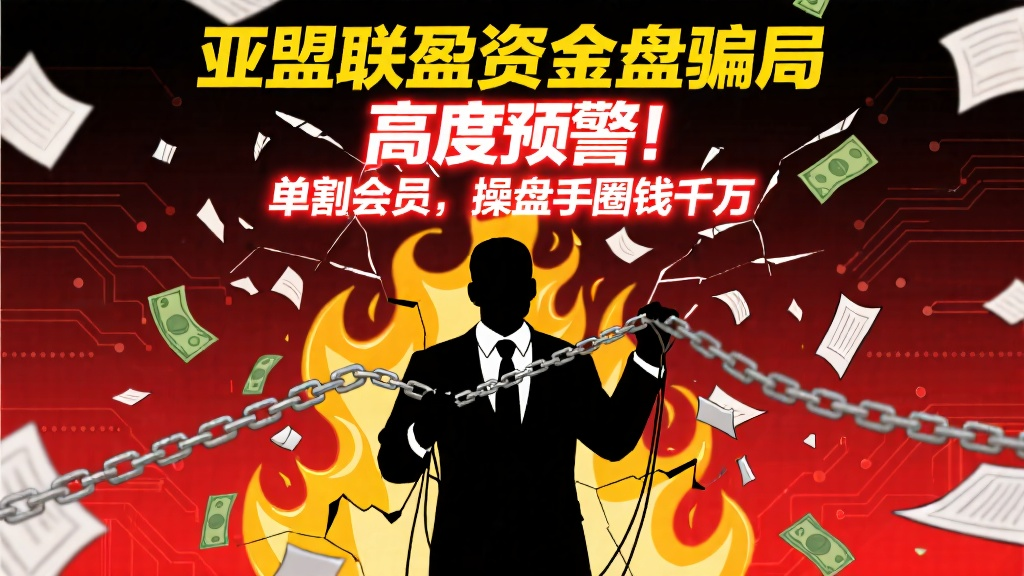 亚盟联盈资金盘骗局高度预警，已经单割会员，操盘手圈钱千万