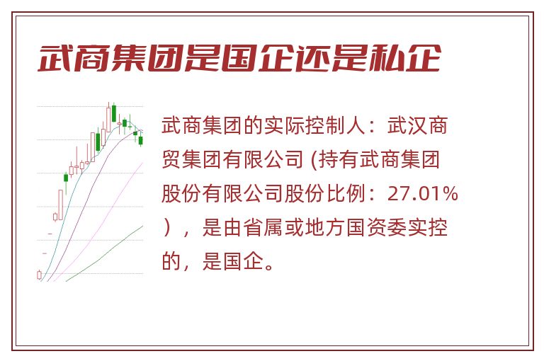 武商集团是国企还是私企