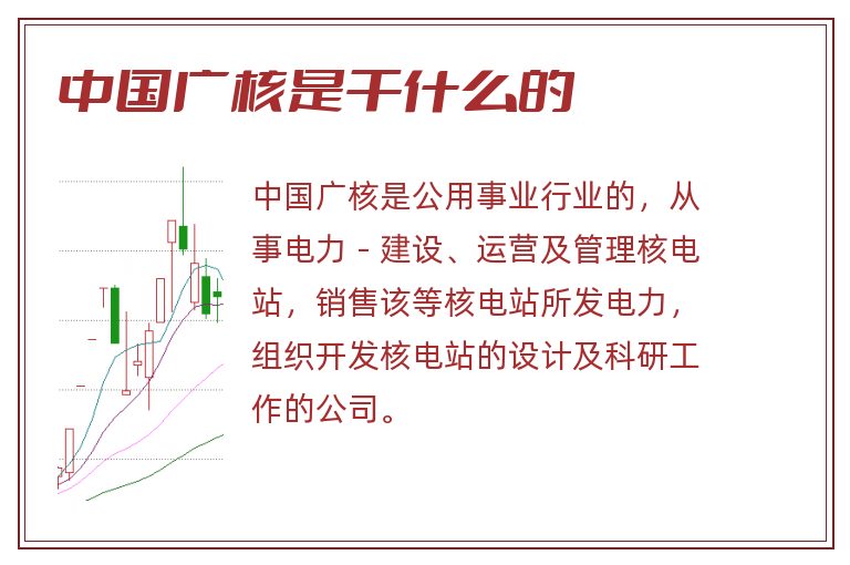 中国广核是干什么的