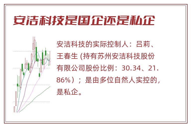 安洁科技是国企还是私企