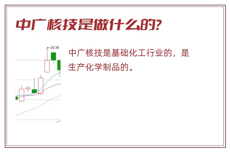 中广核技是做什么的？