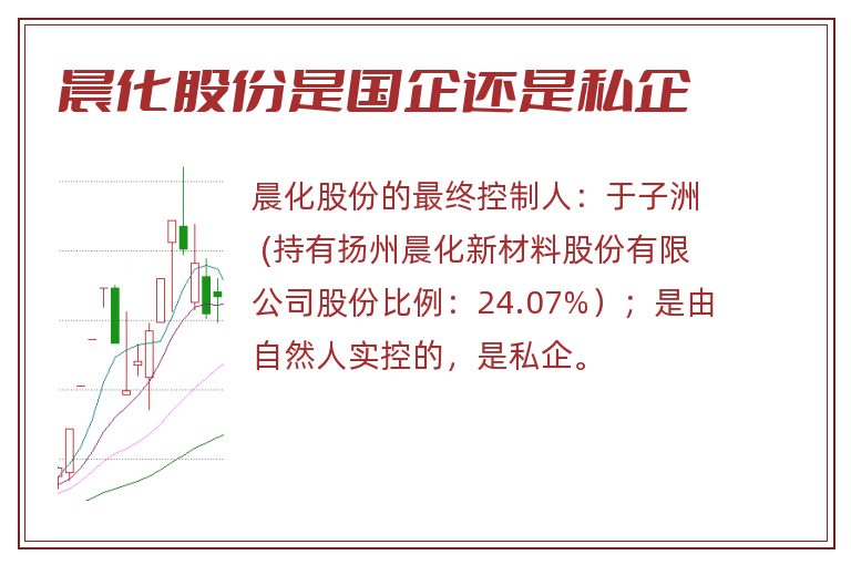 晨化股份是国企还是私企