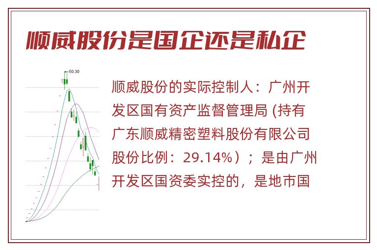 顺威股份是国企还是私企