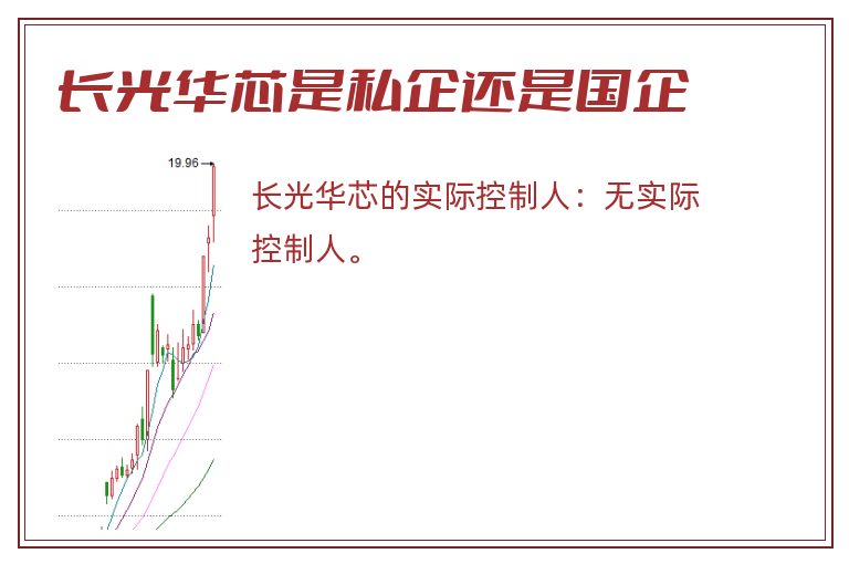 长光华芯是私企还是国企