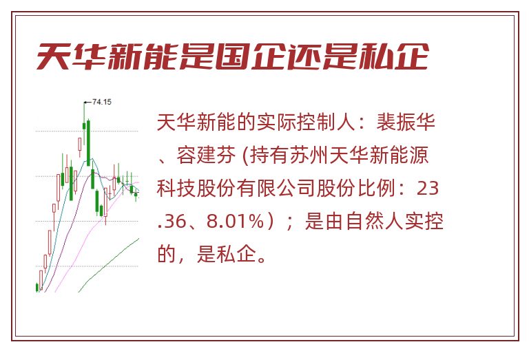 天华新能是国企还是私企