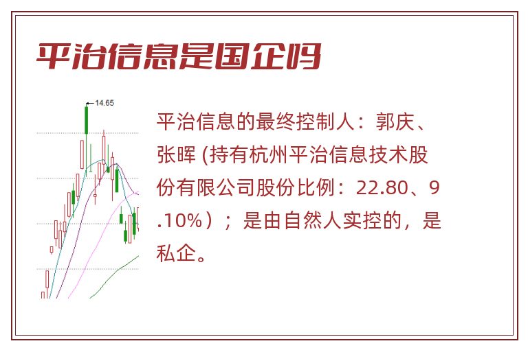 平治信息是国企吗