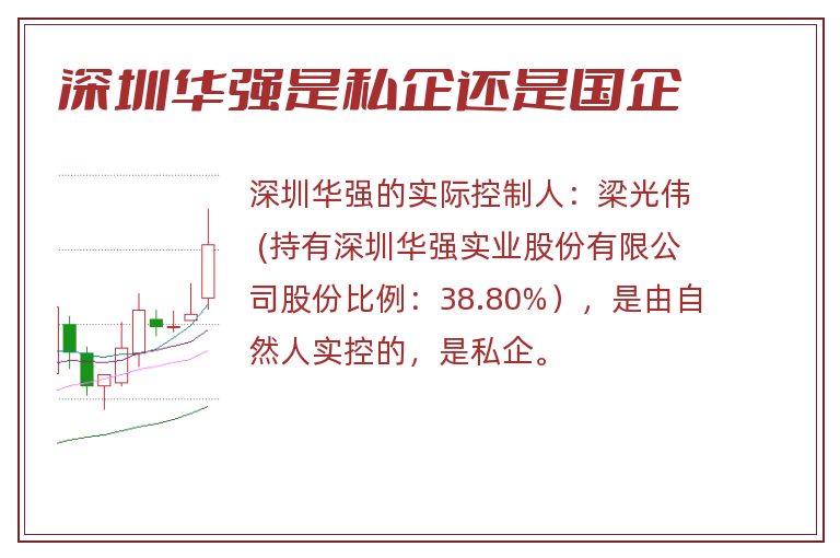 深圳华强是私企还是国企