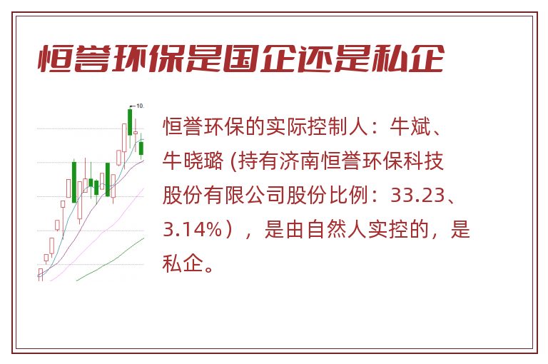 恒誉环保是国企还是私企