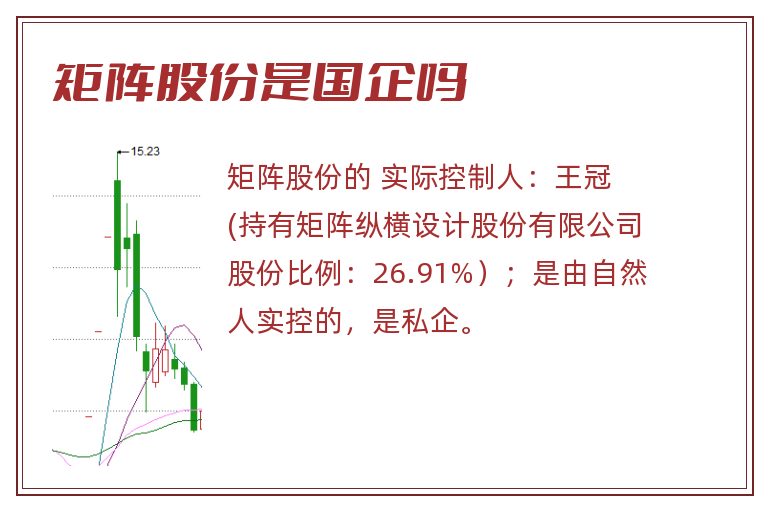 矩阵股份是国企吗