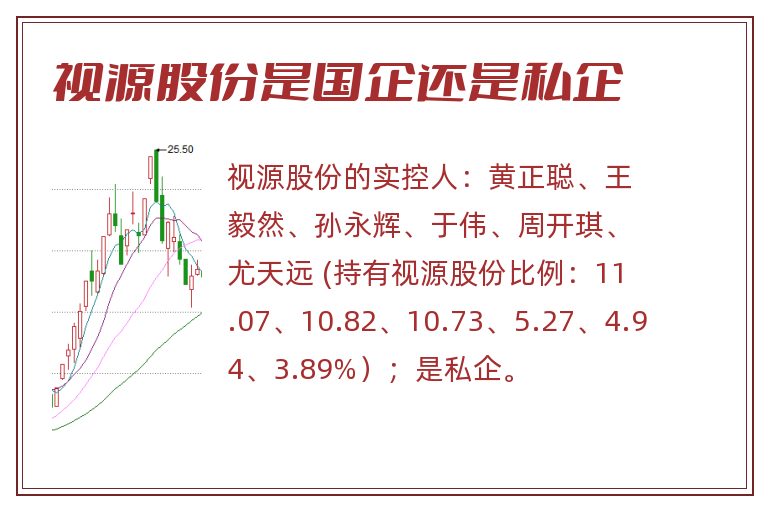 视源股份是国企还是私企