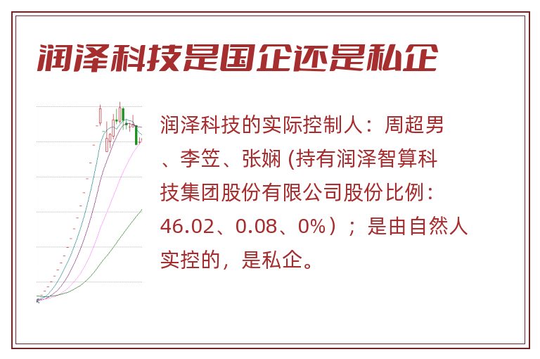 润泽科技是国企还是私企