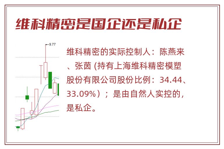 维科精密是国企还是私企