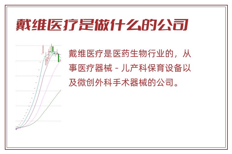 戴维医疗是做什么的公司