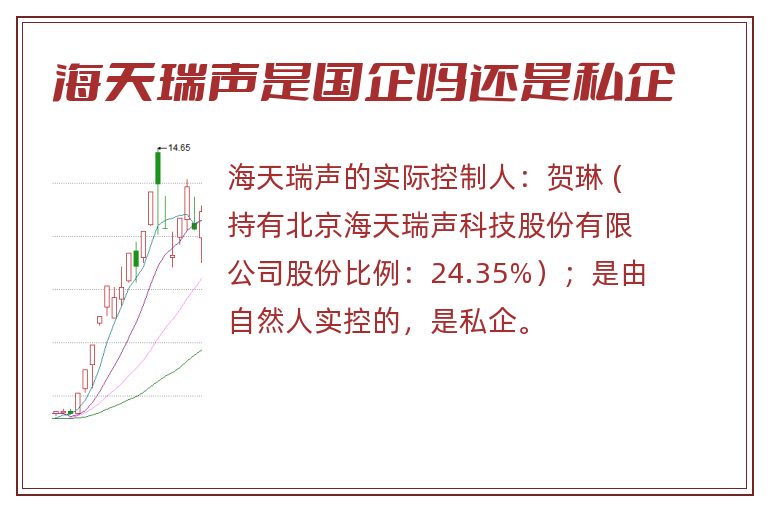 海天瑞声是国企吗还是私企