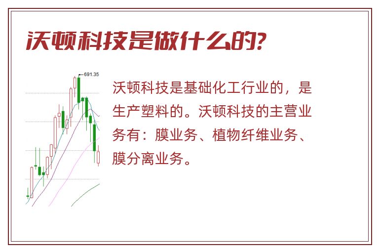 沃顿科技是做什么的？