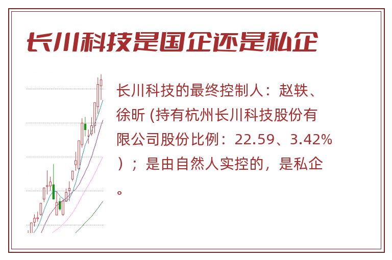 长川科技是国企还是私企