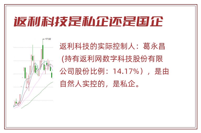 返利科技是私企还是国企