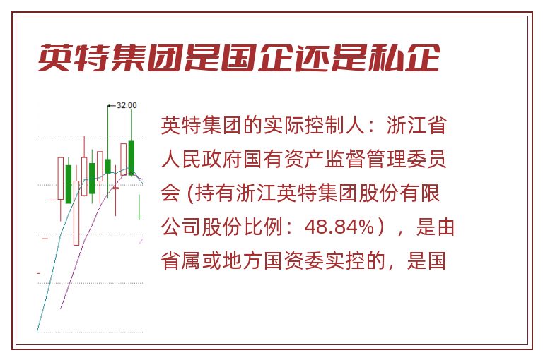 英特集团是国企还是私企