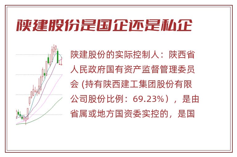 陕建股份是国企还是私企