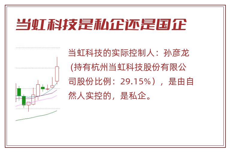 当虹科技是私企还是国企