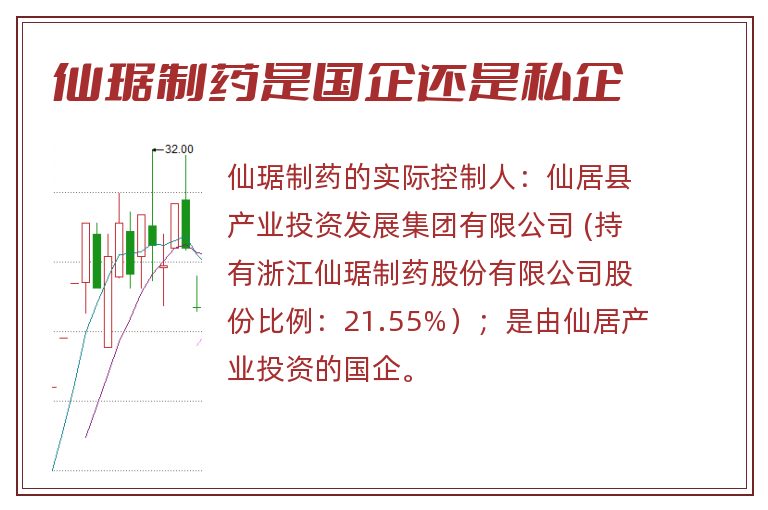 仙琚制药是国企还是私企