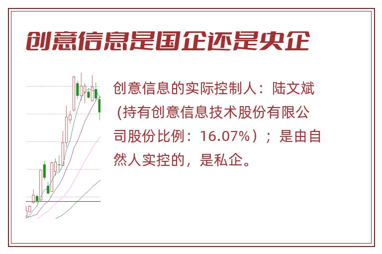 创意信息是国企还是央企