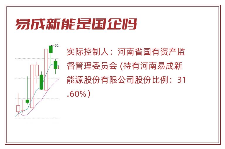 易成新能是国企吗