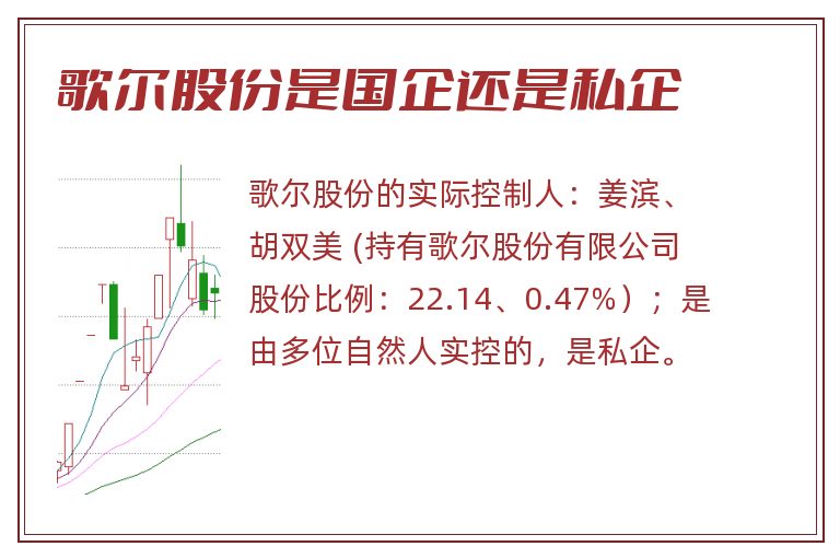 歌尔股份是国企还是私企