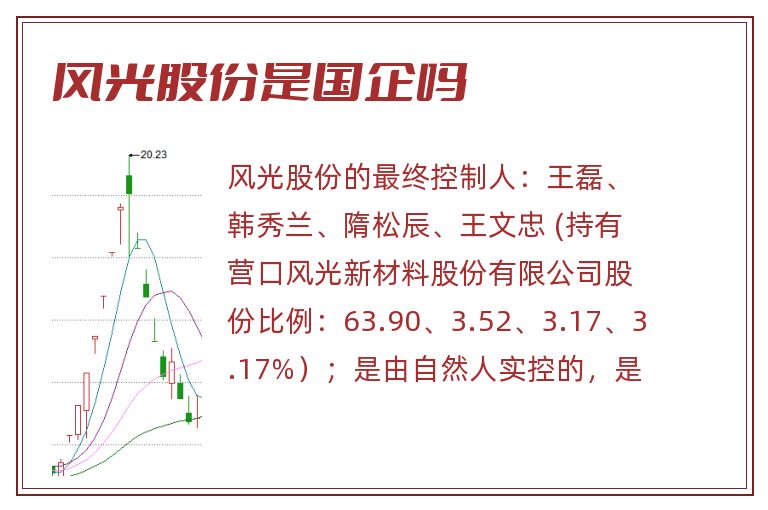 风光股份是国企吗