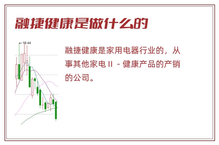 融捷健康是做什么的