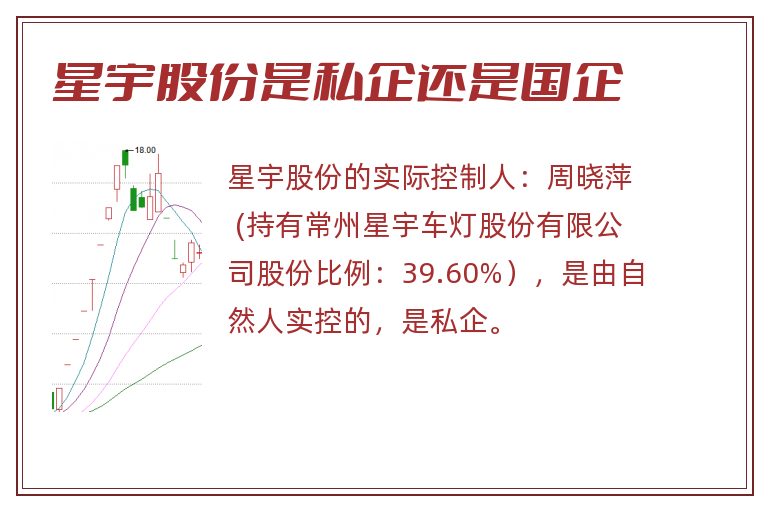 星宇股份是私企还是国企