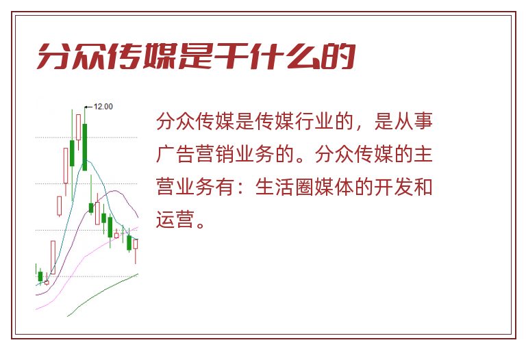 分众传媒是干什么的