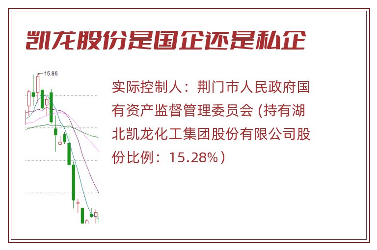 凯龙股份是国企还是私企