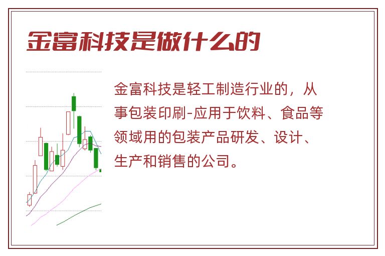 金富科技是做什么的