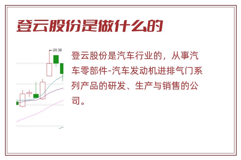 登云股份是做什么的