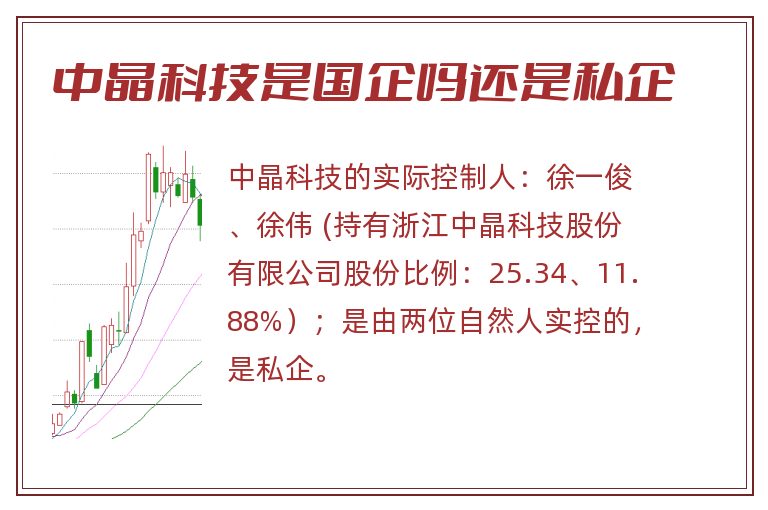 中晶科技是国企吗还是私企