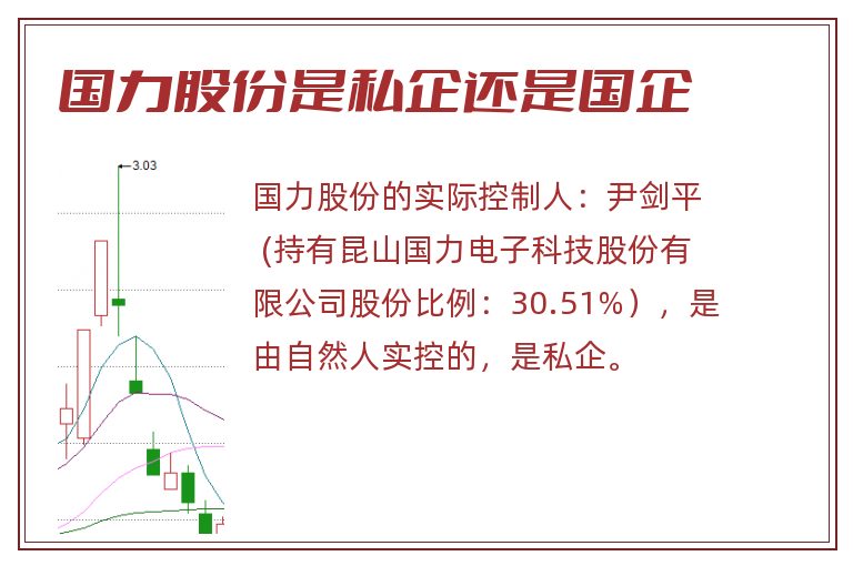 国力股份是私企还是国企