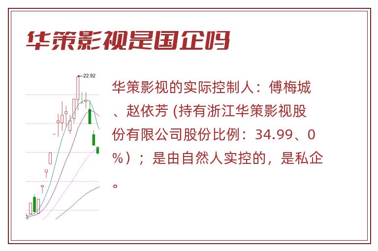 华策影视是国企吗