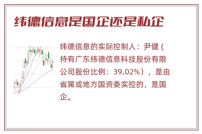 纬德信息是国企还是私企