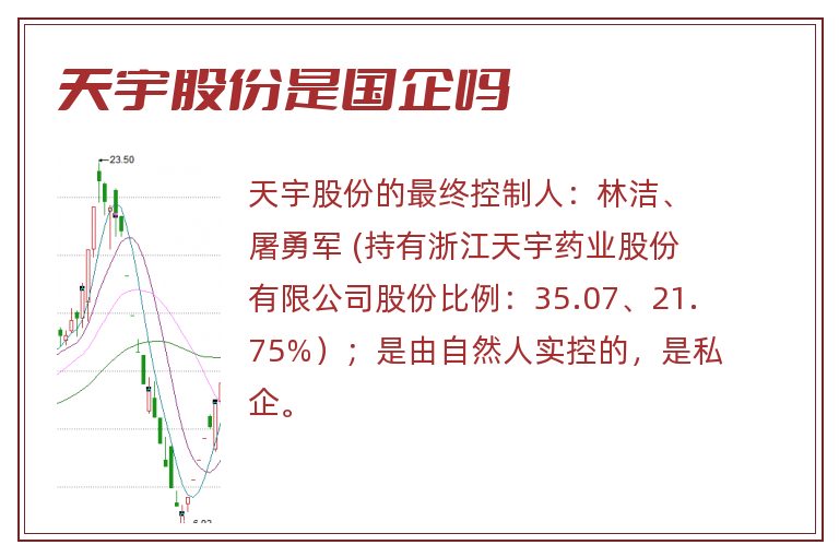 天宇股份是国企吗