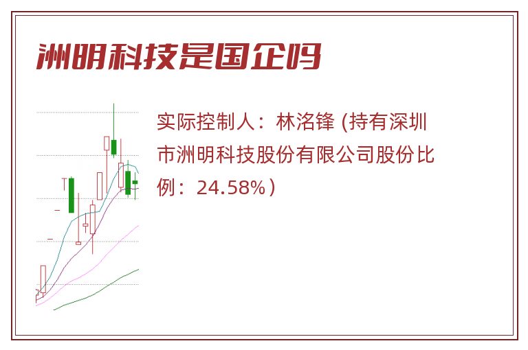 洲明科技是国企吗