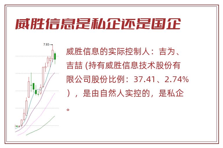 威胜信息是私企还是国企